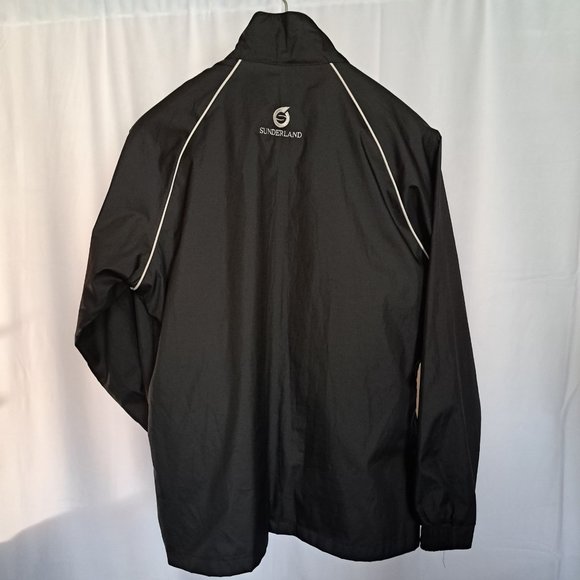SUNDERLAND Scotland mens windbreaker raincoat Sz M full zip GORPCORE OLD MONEY - Picture 4 of 10